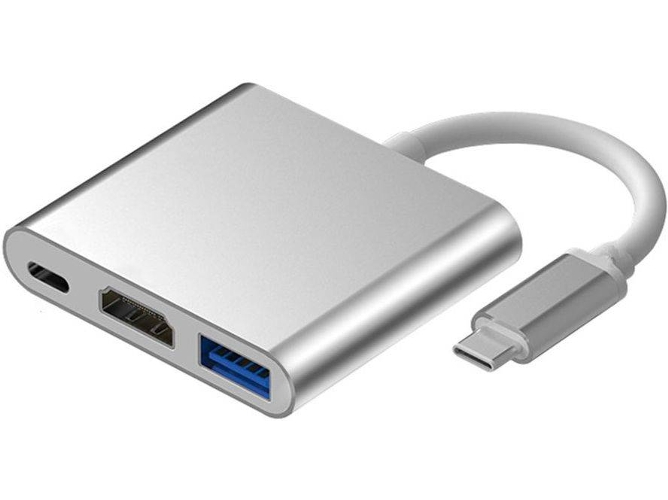 Adaptador ARTIZLEE qlm-3in1 usb