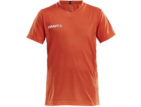 Camiseta de Hombre para Fútbol CRAFT Squad Solid Naranja (146 / 152 cm)