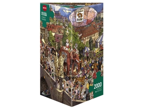 Puzzle 2000 pcs Göbel/Knorr Street Parade (9 años)