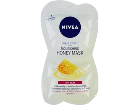 Mascarilla Facial NIVEA Aqua Effect Nourishing Honey Mask 2Unidades (2x7.5ml)