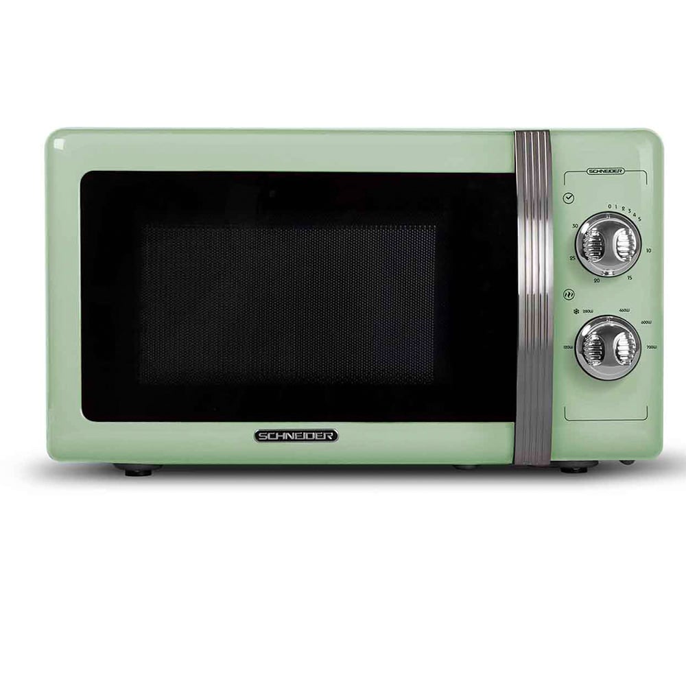 Microondas SCHNEIDER SMW20VGA (20 L - Sin Grill - Verde)