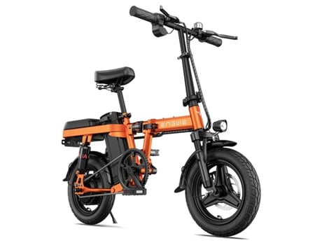 Bicicleta Eléctrica Plegable ENGWE T14 250W 55KM Alcance Vel. Máxima 25KM/h Bateria 10Ah 14*2.125