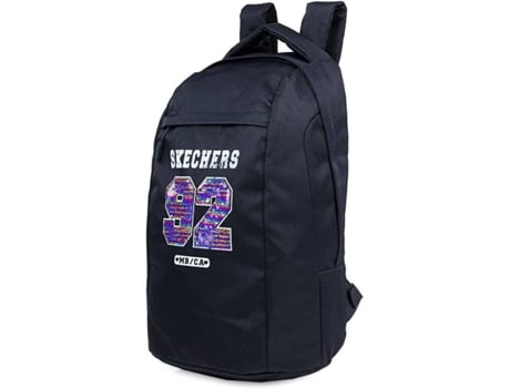 Mochilas SKECHERS Casual Unisex Con Bolsillo Interior (32 x 21 x 12,5 cm - Negro)