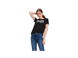 LEVI'S Camiseta para Mujer LEVIS (XS - Negro)