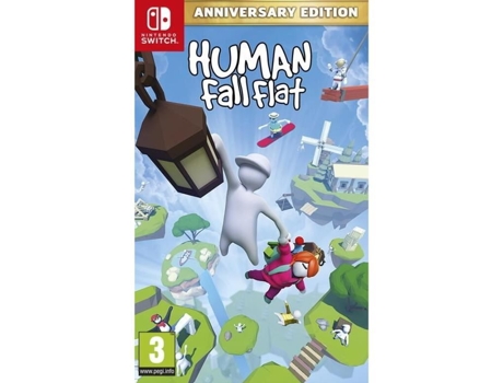 Juego para Nintendo Switch de Troca Da Edição Do Human Fall Flat Anniversary