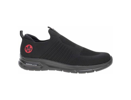 Zapatillas RIEKER Material sintético Hombre (42 - Negro)