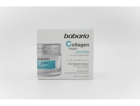 Crema Facial BABARIA Colágeno Vegan (50 ml)