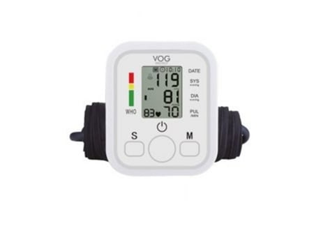 VOG PROTECT Monitor digital de presión arterial del brazo superior Blanco