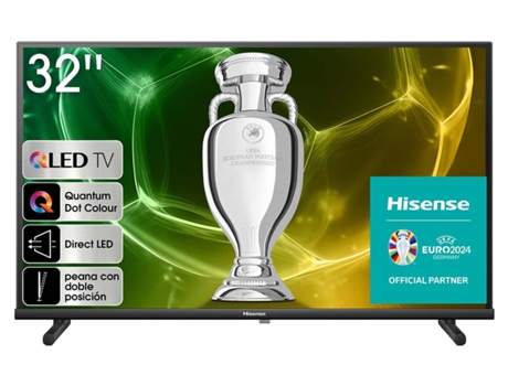 TV HISENSE 32A5KQ (QLED - 32'' - 81 cm - Full HD - Smart TV)