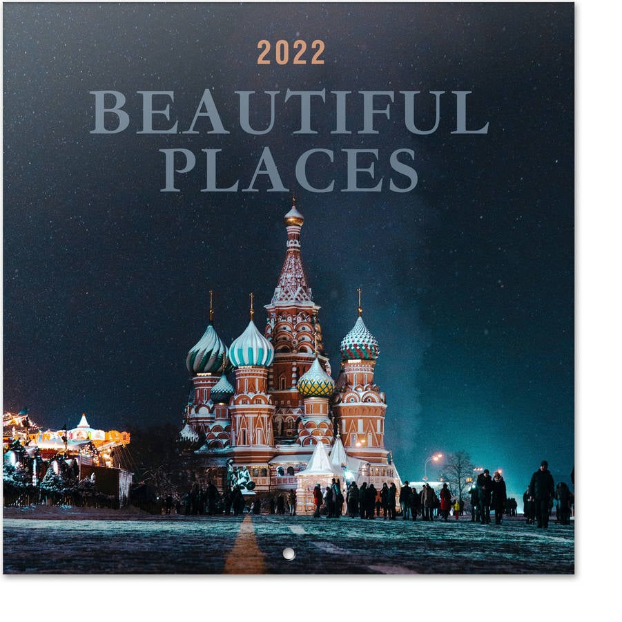 Calendario ERIK EDITORES 2022 30X30 Beautiful Places