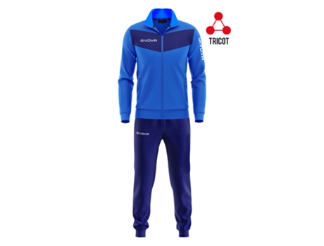 Chándal Unisex GIVOVA (XL - Azul)