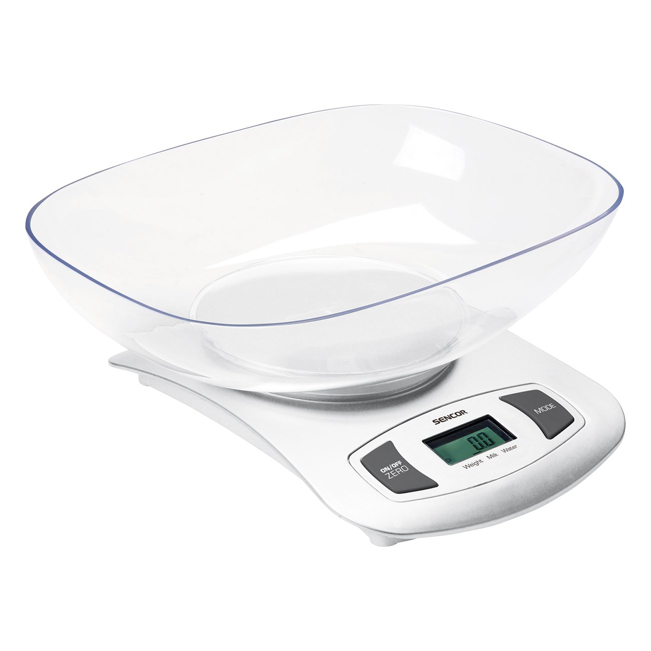 Báscula de Cocina SENCOR SKS 4001WH (Capacidad: 5 kg - Precisión: 1 g)