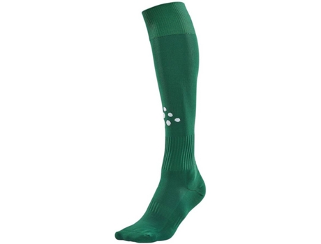 Calcetines para Hombre CRAFT Squad Solid Verde para Fútbol (EU 34 - 36)