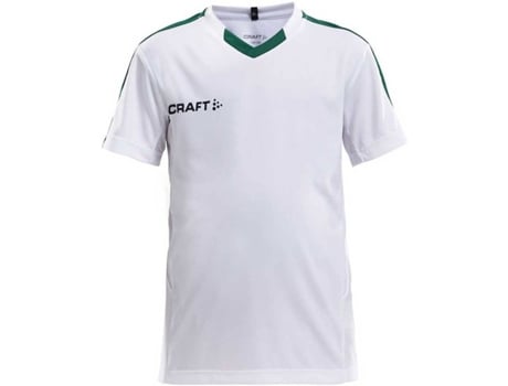 Camiseta de Hombre para Fútbol CRAFT Progress Contrast Verde (12/14 Años)