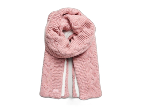 Pañuelo para Mujer SUPERDRY (Poliéster - TU - Rosa)