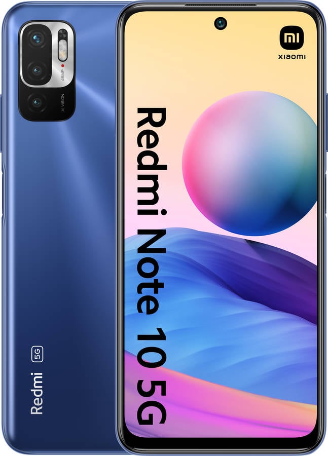 Smartphone XIAOMI Redmi Note 10 5G (6.5'' - 4 GB - 128 GB - Azul)