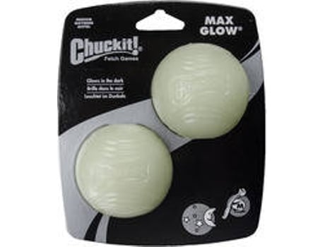 Bolas para Perros CHUCKIT Max Glow medio 2 und