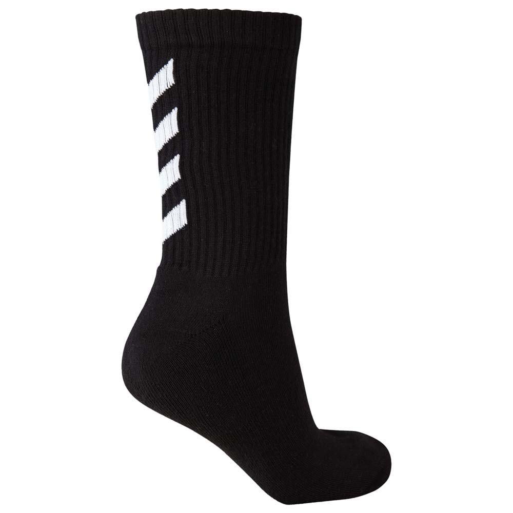 Calcetines para Hombre HUMMEL Fundamental 3 Pares Negro para Fútbol (EU 42)