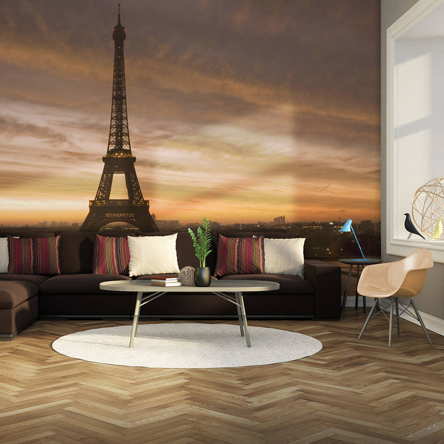 Papel de Pared ARTGEIST La Torre Eiffel Al Amanecer (200x154 cm)