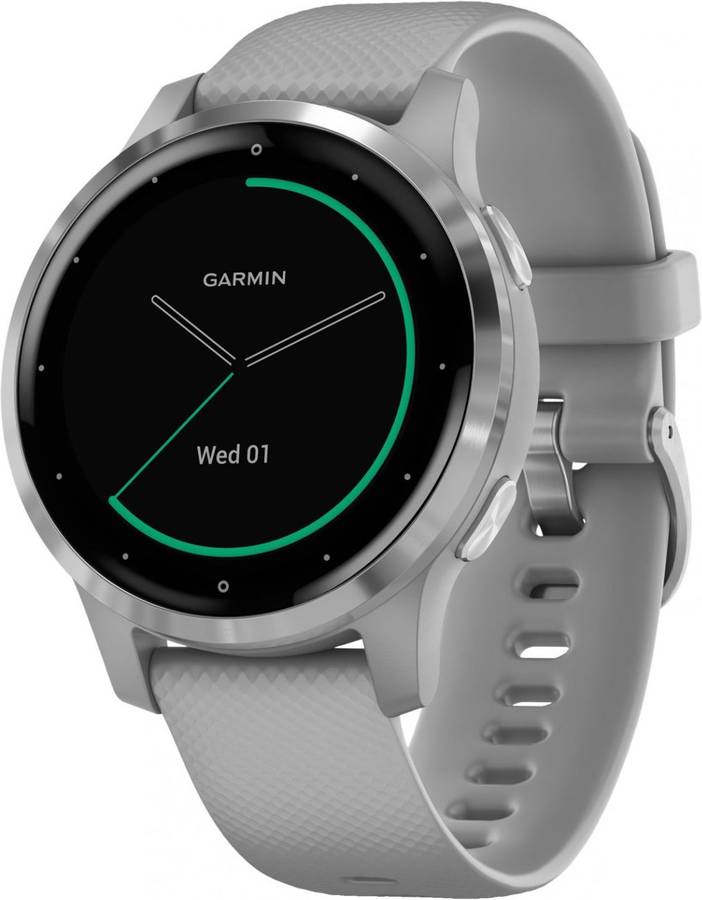 Reloj deportivo GARMIN Vivoactive 4S (Bluetooth - Hasta 7 días de autonomía - Gris)