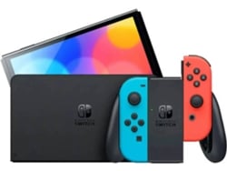 Consola Nintendo Switch Modelo OLED (64 GB - Azul y Rojo Neón)