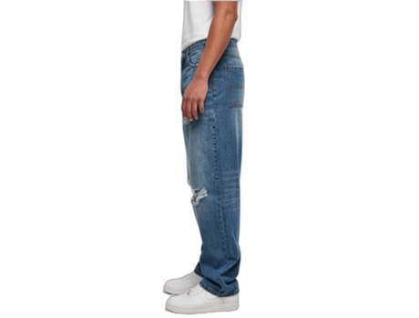 Pantalones Vaqueros para Hombre URBAN CLASSICS (32 - Azul)