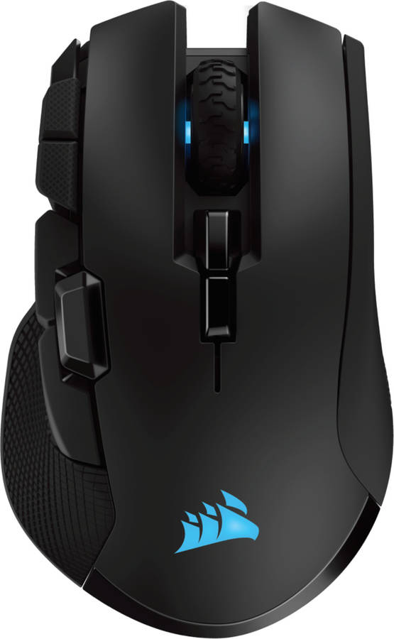 Ratón Gaming CORSAIR Ironclaw RGB (Inalámbrico - Óptico - 18000 dpi - Negro)