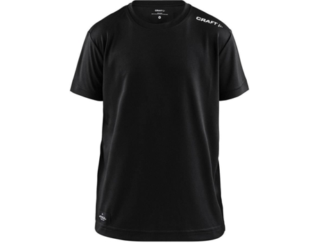 Camiseta de Hombre para Fútbol CRAFT Community Function Negro (134 / 140 cm)