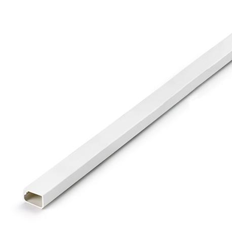 Canaleta adhesiva 12x7 blanca 2406-2g tira 2 mt