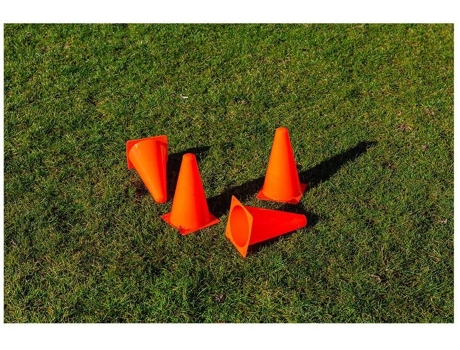 Entrenamiento de Agilidad POWERSHOT Cone Pvc 4 unidades (Tamaño 23 cm)