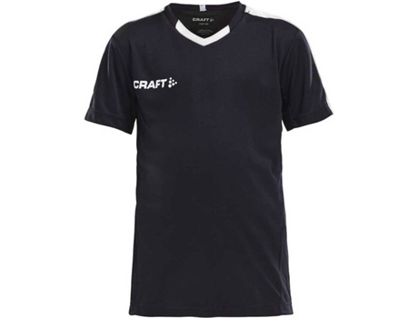 Camiseta de Hombre para Fútbol CRAFT Progress Contrast Blanco (12/14 Años)