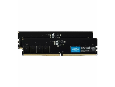 Memoria RAM DDR5 CRUCIAL (2 x 16 GB)