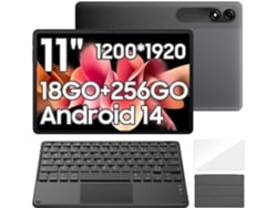 Tablet BLACKVIEW Tab 9 Wifi Teclado K1 10.95'' 18 Gb 256 (Gris)