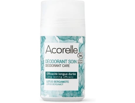 Desodorante ACORELLE Roll-On Loto Bergamota Bio (50 ml)