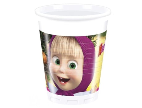 Vasos de Masha y el Oso