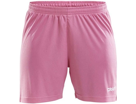 Pantalones para Mujer CRAFT Squad Solid Rosa para Fitness (S)