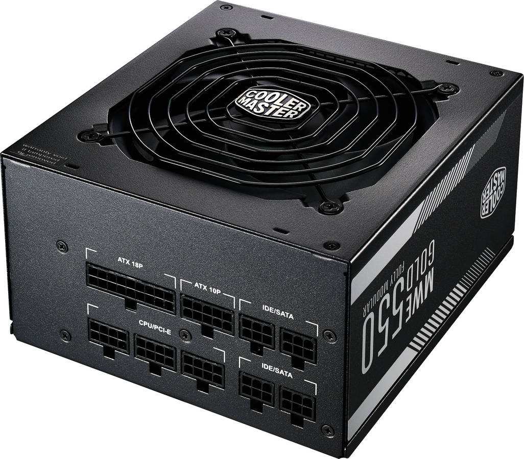 Fuente de Alimentación COOLER MASTER MWE 550 Gold-v2 (Modular - 550 W - 80 Plus Gold)