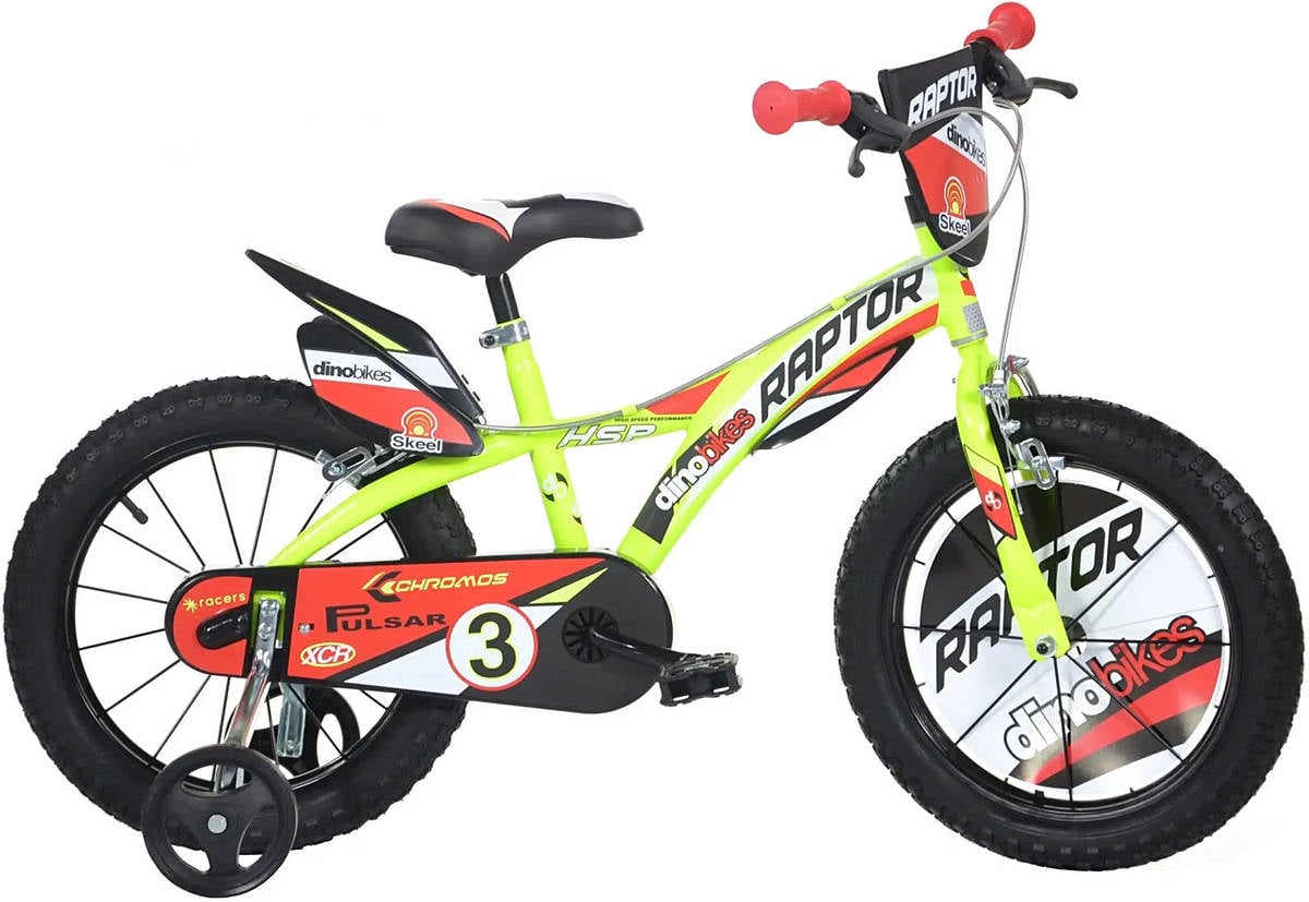 Bicicleta DINO BIKES Raptor (Edad Minima: 4 años - 14")