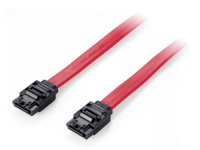 Equip Cable Sata3 con clip de seguridad 7 pin machomacho 50cm 111900 05 7pin 0.5