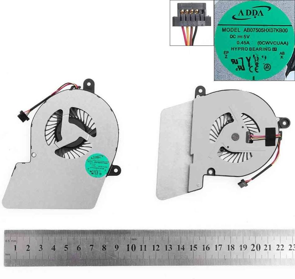 Ventilador CPU para Portátil Toshiba Satellite U900 U940 U945 Ay06505Hx14D300