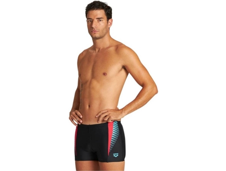 Pantalones Cortos para Hombre ARENA Threefold Mini Negro para Natacion (FR 100)