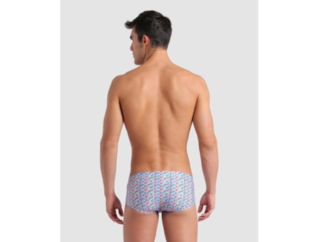 Bañador de Hombre para Natación ARENA Escotado Starfish Blanco (75)