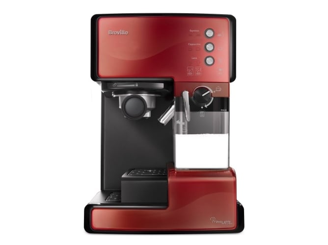 Breville Vcf046x Latte de cafetera primalatte 15 bar molido y