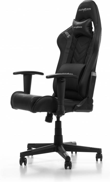 Silla Gaming DXRACER Prince SR P132 (Hasta 150 kg - Elevador a Gas Clase 4 - Negro)