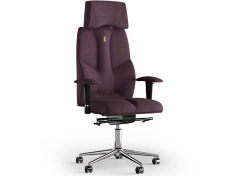 Silla de Oficina KULIK SYSTEM Tejido Empresarial (Azur - Violeta -130x50x50cm)