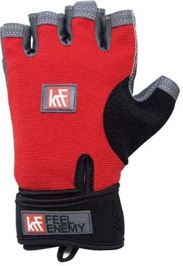 Guante De Boxeo krf california rojo ts accesorio entrenamiento fitness com velcro feel the enemy musculación y unisex adulto