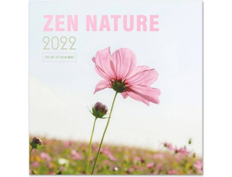 Calendario Zen Nature 2022 pared │ mensual producto con licencia oficial erik editores 30x30