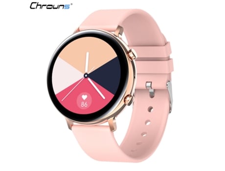 Smartwatch para mujer, llamada inteligente para mujer, detección de frecuencia cardíaca saludable, para Android IOS CHRONUS