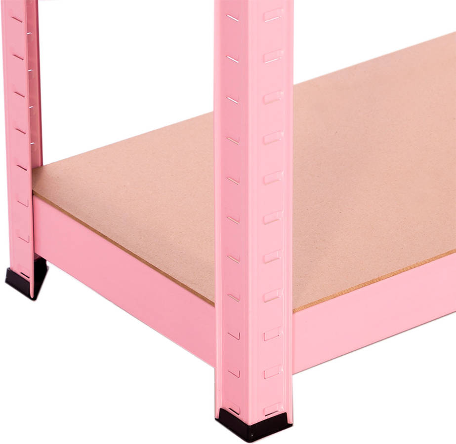 Estantería RDM TOOLS QUALITY 75910 (Rosa - Acero y MDF - 60x30x148 cm)