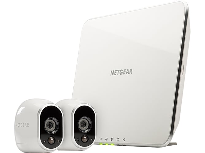 Sistema de seguridad inteligente Inalámbrica HD NETGEAR Arlo VMS3230 con 2 cámaras